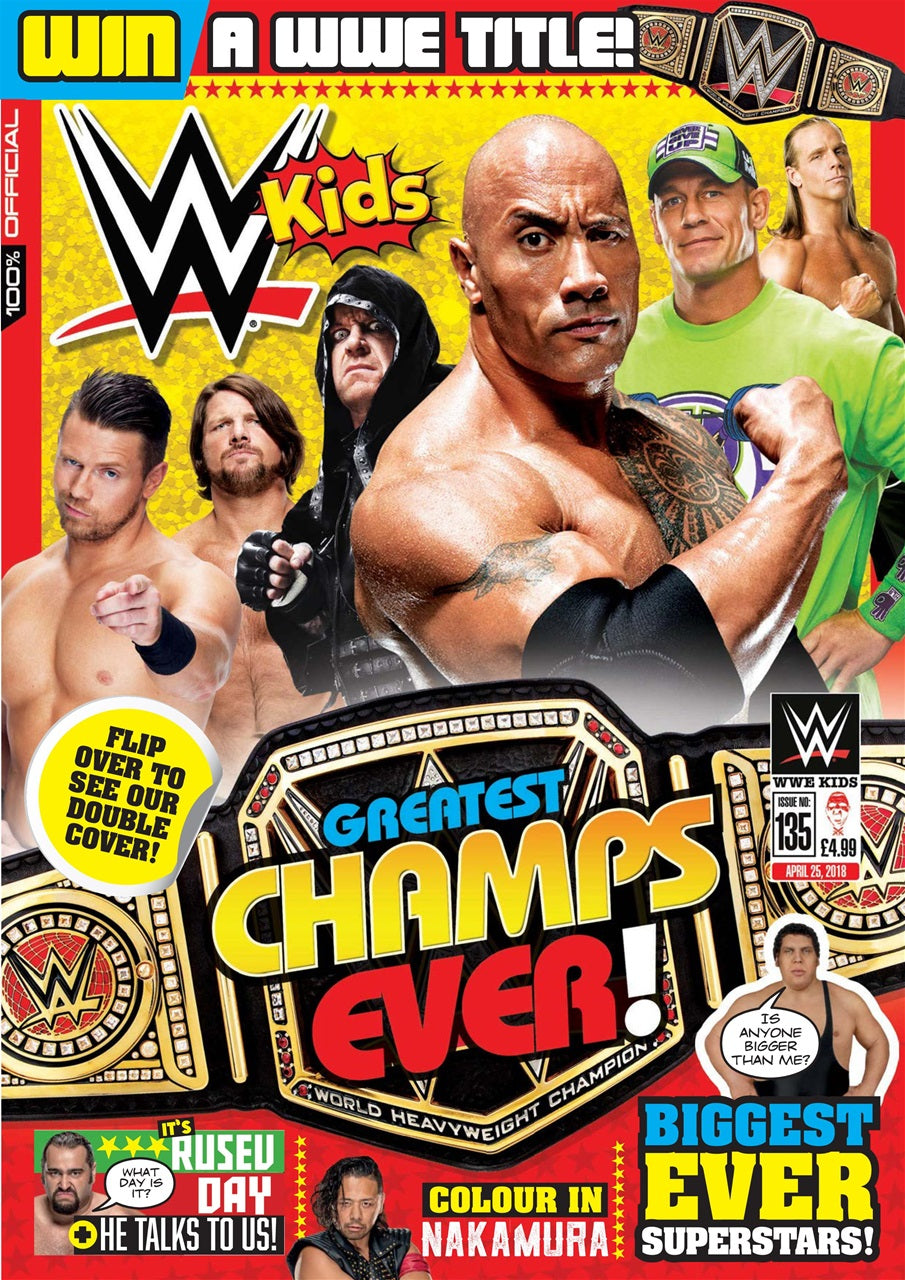 WWE Kids UK Magazine Volume 135 Magazine PWcatalog