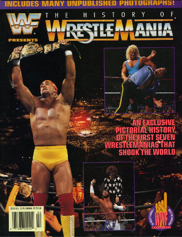 WWE Special the history of wrestlemania 1992 Magazine PWcatalog