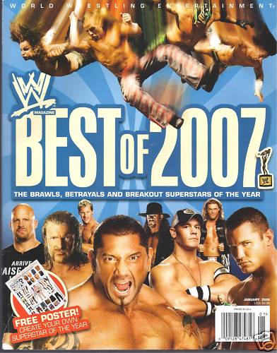 WWE Special The Best of 2007 Magazine PWcatalog