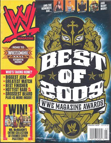 WWE Special Best of 2009 Magazine PWcatalog