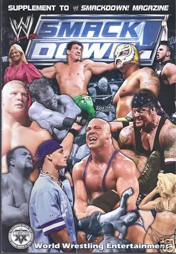 WWE Special Smackdown Roster Supplement Magazine PWcatalog