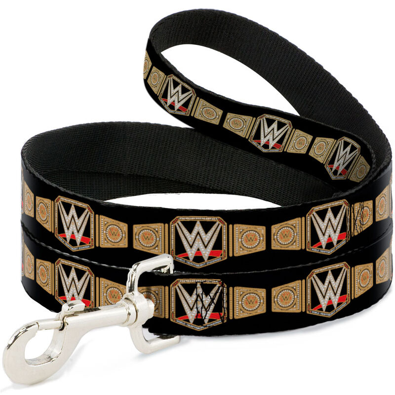 WWE Championship Dog Leash Pwcatalog