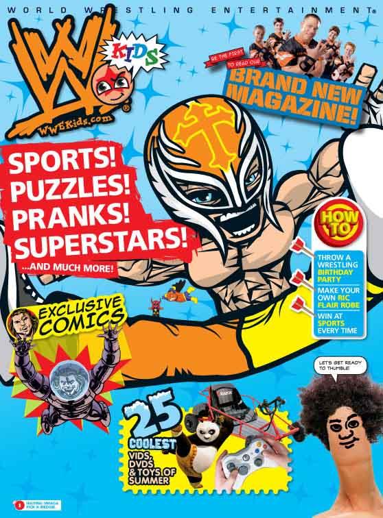WWE Kids May 2008 Magazine PWcatalog
