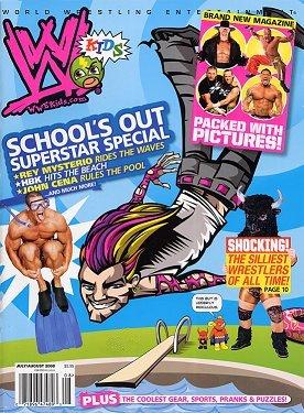 WWE Kids July/August 2008 Magazine PWcatalog