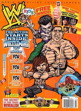 WWE Kids March 2009 Magazine PWcatalog