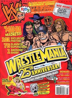 WWE Kids May 2009 Magazine PWcatalog