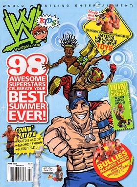 WWE Kids June 2009 Magazine PWcatalog