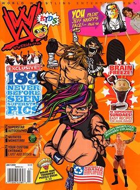 WWE Kids July 2009 Magazine PWcatalog