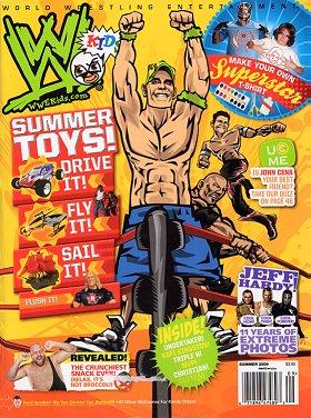 WWE Kids August 2009 Magazine PWcatalog