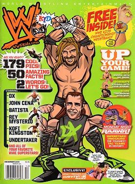 WWE Kids December 2009 Magazine PWcatalog