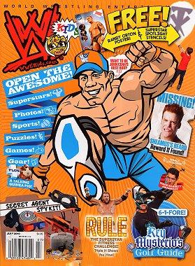WWE Kids July 2010 Magazine PWcatalog