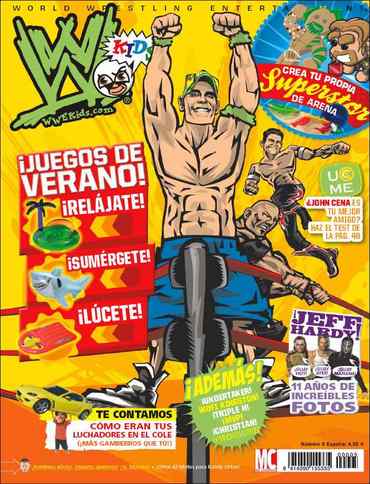 WWE Kids Spanish 2009 Magazine PWcatalog
