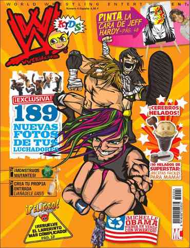 WWE Kids Spanish Magazine PWcatalog