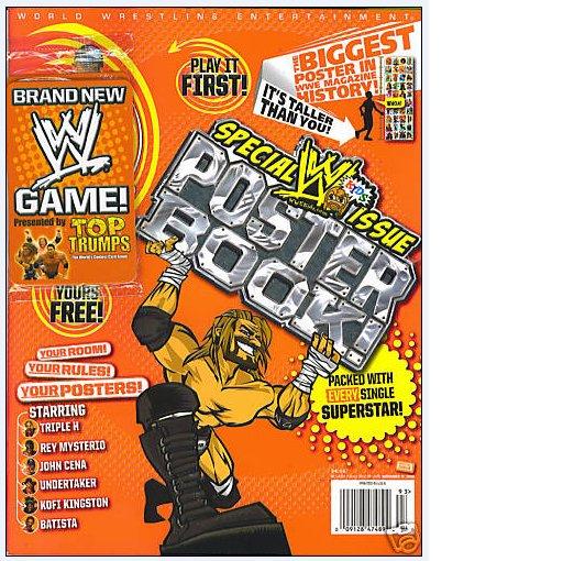 WWE Kids poster book 2009 Magazine PWcatalog