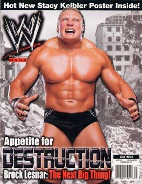 WWE Magazine July 2002 Magazine PWcatalog