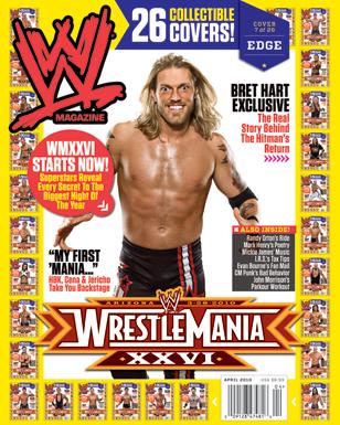 WWE Magazine April 2010 Edge Magazine PWcatalog