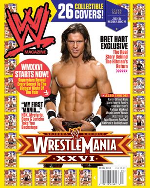 WWE Magazine April 2010 John Morrison Magazine PWcatalog