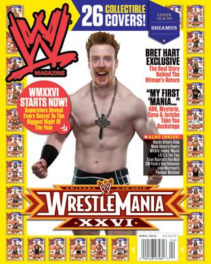 WWE Magazine April 2010 Sheamus Magazine PWcatalog