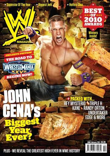 WWE Magazine January 2011 Magazine PWcatalog