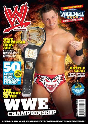 WWE Magazine Summer June 2011 from The United Kingdom Magazine PWcatalog