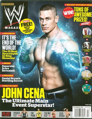 WWE Magazine December 2012 Magazine PWcatalog