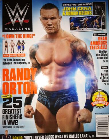 WWE Magazine September 2014 Magazine PWcatalog