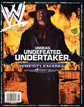 WWE Magazine April 2007 Magazine PWcatalog