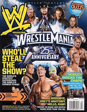 WWE Magazine April 2009 Magazine PWcatalog