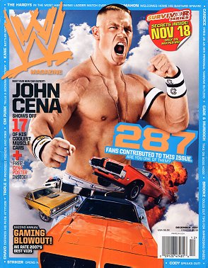 WWE Magazine December 2007 Magazine PWcatalog