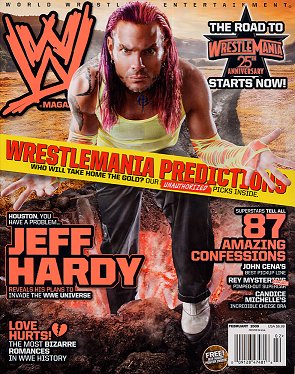 WWE Magazine February 2009 Magazine PWcatalog