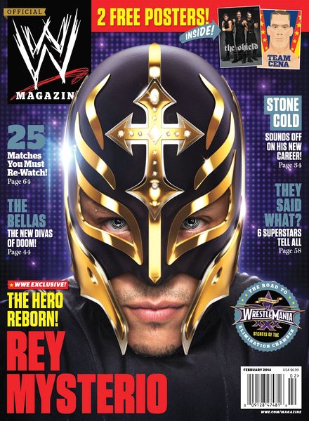 WWE Magazine February 2014 Magazine PWcatalog