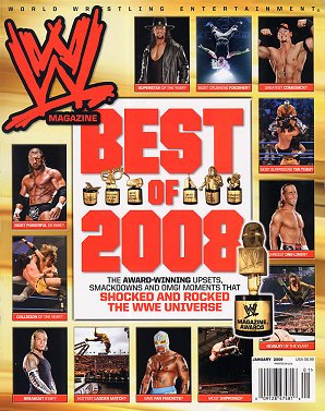 WWE Magazine January 2009 Magazine PWcatalog
