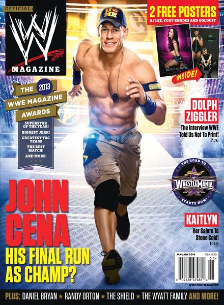 WWE Magazine January 2014 Magazine PWcatalog