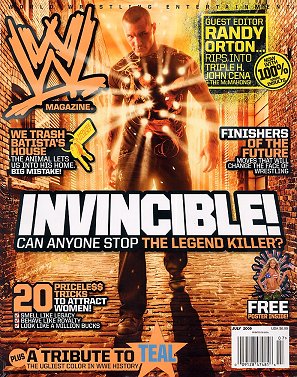 WWE Magazine July 2009 Magazine PWcatalog