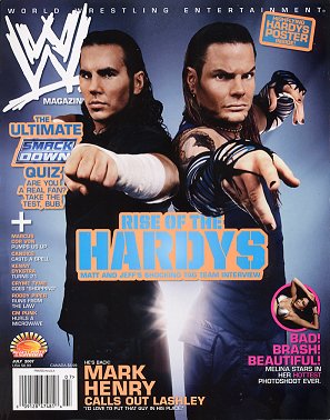 WWE Magazine July 2007 Magazine PWcatalog