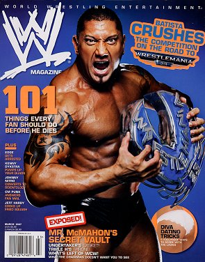 WWE Magazine March 2007 Magazine PWcatalog