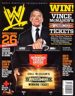 WWE Magazine March 2010 Magazine PWcatalog