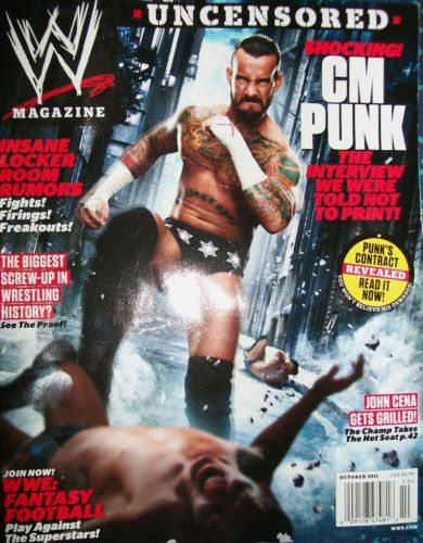 WWE Magazine October 2011 Magazine PWcatalog