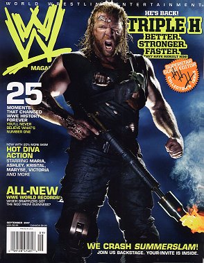 WWE Magazine September 2007 Magazine PWcatalog