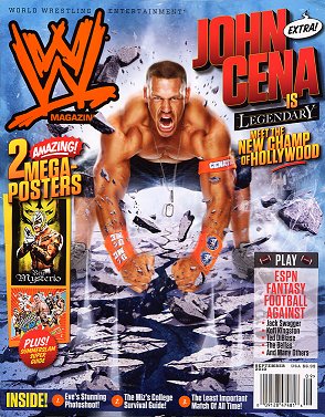 WWE Magazine September 2010 Magazine PWcatalog