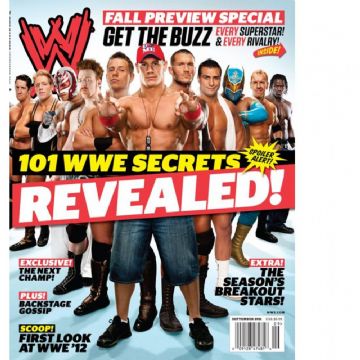 WWE Magazine September 2011 Magazine PWcatalog