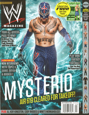 WWE Magazine September 2012 Magazine PWcatalog