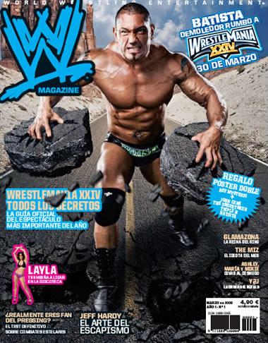WWE Magazines from Spain March 2008 Magazine PWcatalog