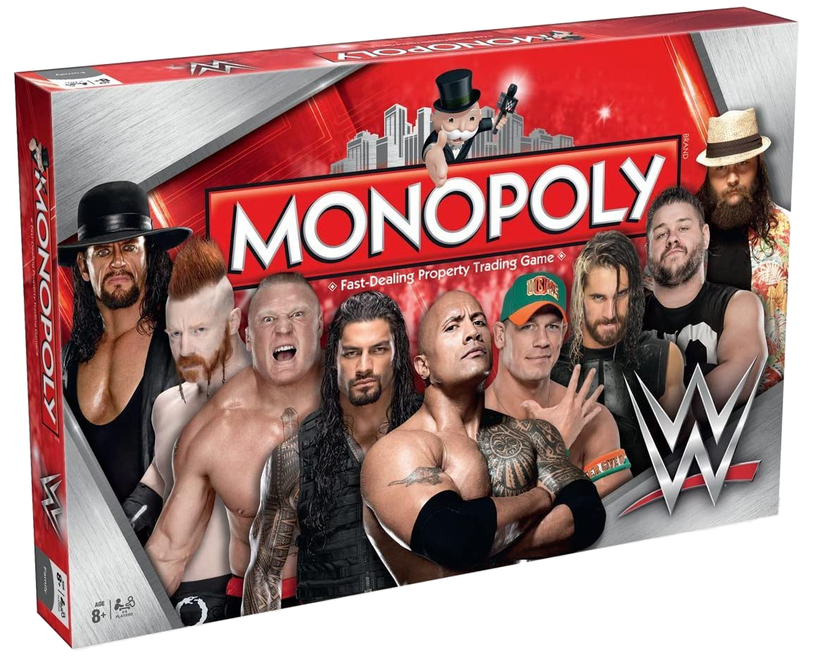 WWE Monopoly Board Game Pwcatalog