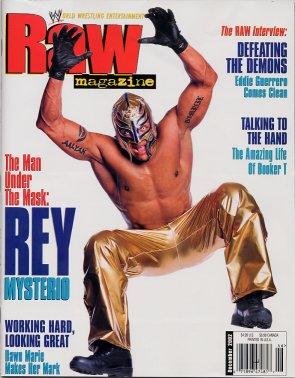 WWE Raw December 2002 Magazine PWcatalog