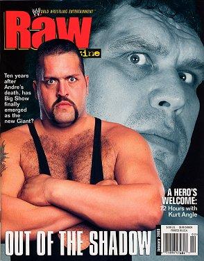 WWE Raw January 2003 Magazine PWcatalog