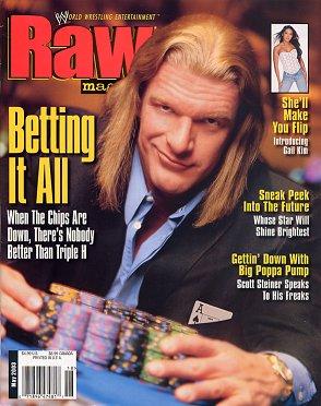 WWE Raw May 2003 Magazine PWcatalog