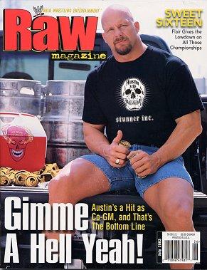 WWE Raw July 2003 Magazine PWcatalog
