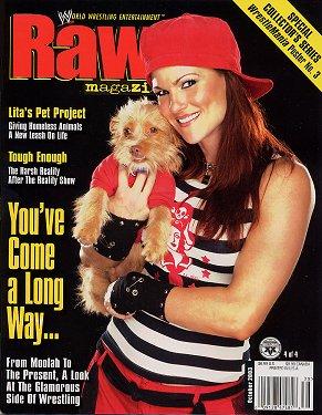 WWE Raw October 2003 Lita Magazine PWcatalog