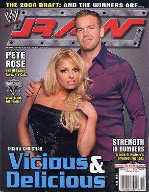 WWE Raw May 2004 Magazine PWcatalog